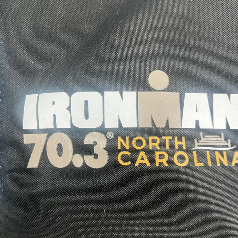 Ironman 70.3 North Carolina Backpack One Size Black Running Triathlon Bag